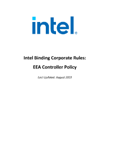 Intel 歐洲經濟區企業約束規則